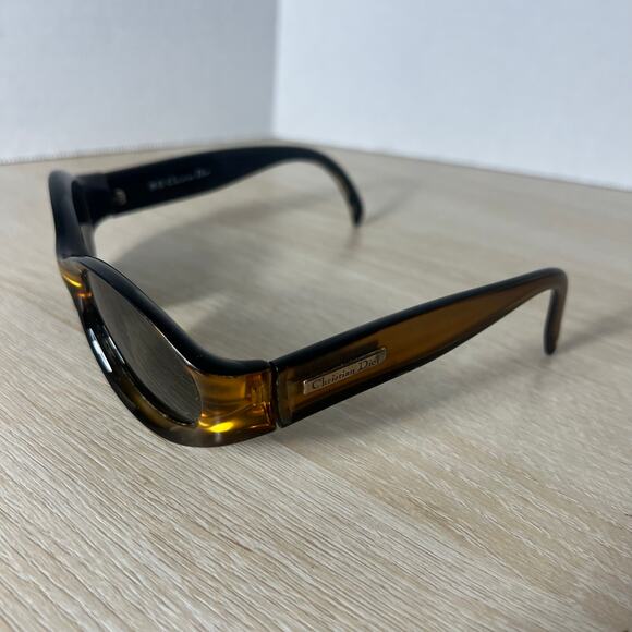 RARE! Vintage Christian Dior Gaelle 17E Sunglasses Gold FRAMES ONLY 52-18-125 main image 6